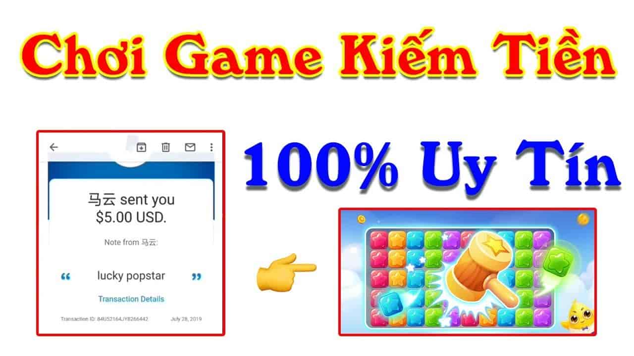 Top 10 Game kiếm tiền Paypal IOS, Android Uy tín nhất 2023